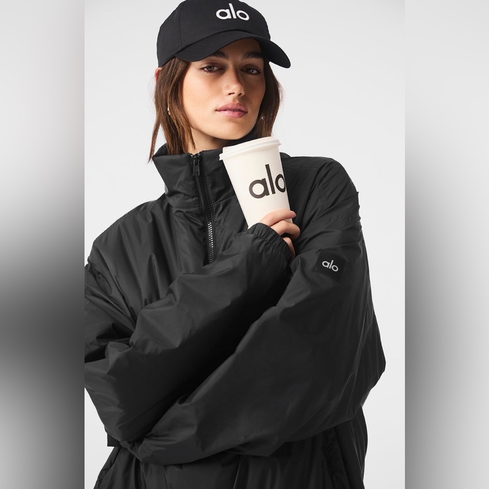 Alo Latitude Light Weight 1/2 Zip Pullover Jacket